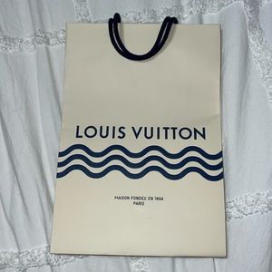 Louis Vuitton shopping bag